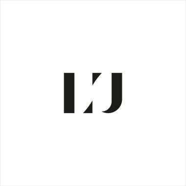 LU Letter monogramı İlk Logo Tasarım Şablonu Vektör İllüstrasyonu. LU zarif ve Profesyonel simge dekoru