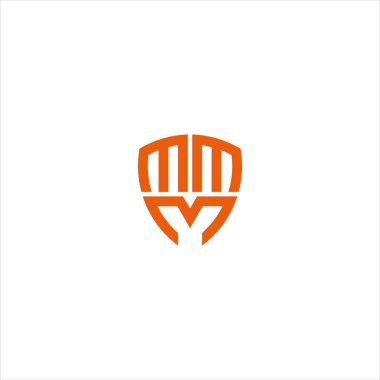 MMM Harf monogramı İlk Logo Tasarım Şablonu Vektör İllüstrasyonu. MMM zarif ve Profesyonel simge dekoru