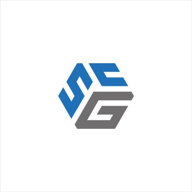 SGC SCG GSC Harf Monogramı İlk Logo Tasarımı Şablon Vektör İllüstrasyonu. SGC SCG GSC zarif ve Profesyonel simge arzusu