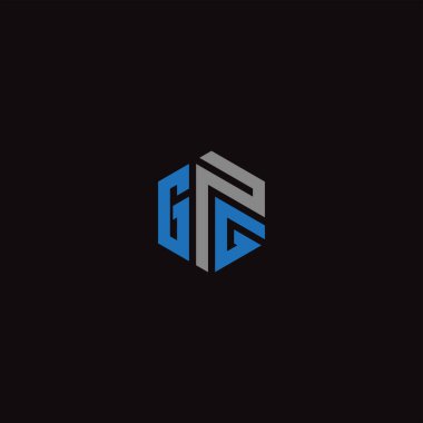 GPG Letter monogramı İlk düz, modern, düz, soyut logo tasarımı. GPG zarif ve Profesyonel simge dekoru