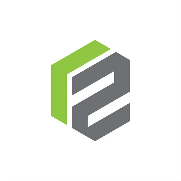 RZ Harf monogramı İlk Logo Tasarım Şablonu Vektör İllüstrasyonu. RZ zarif ve Profesyonel simge dekoru