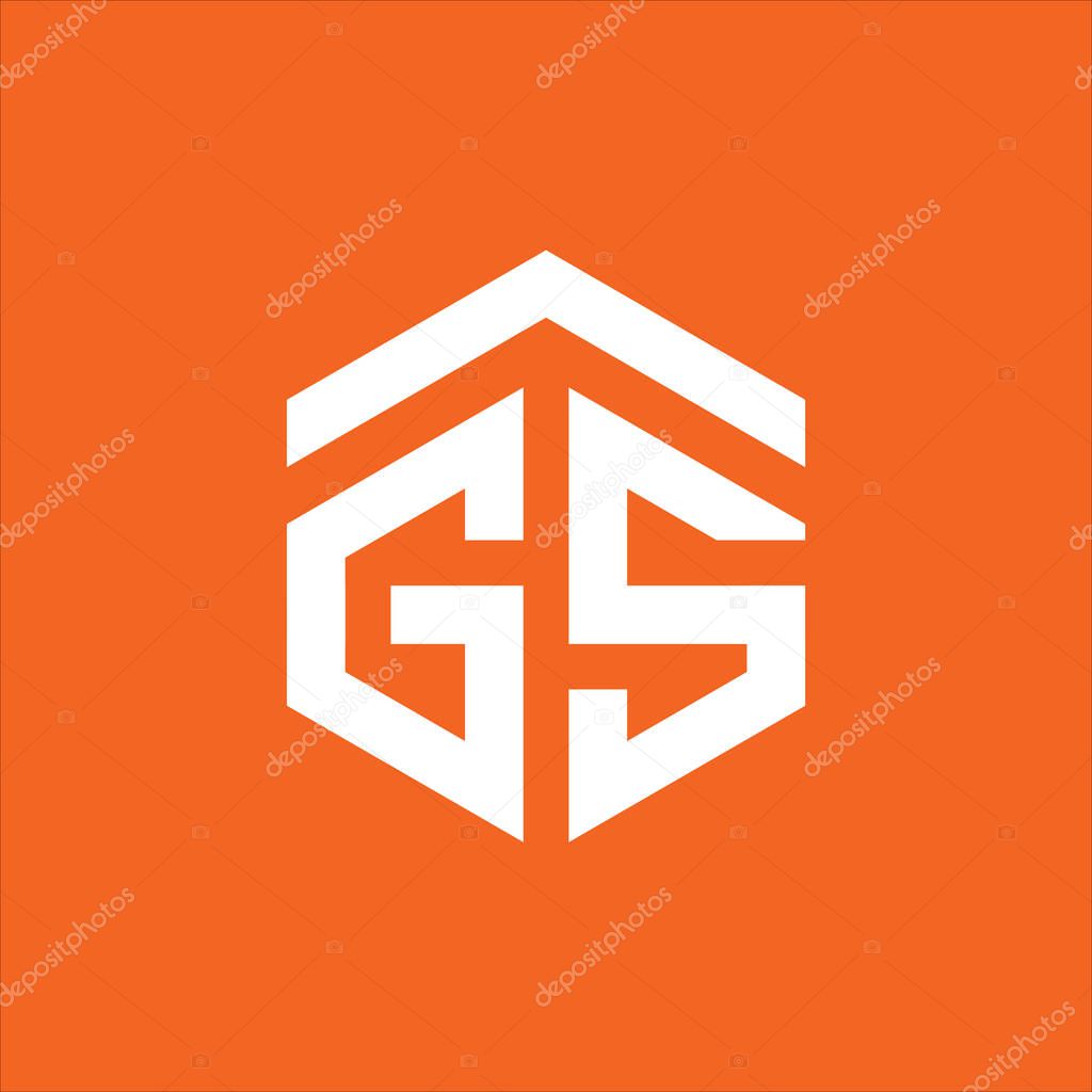 AGS Letter monogram Initial Logo Design Template Vector Illustration. AGS elegant and Professional icon desig
