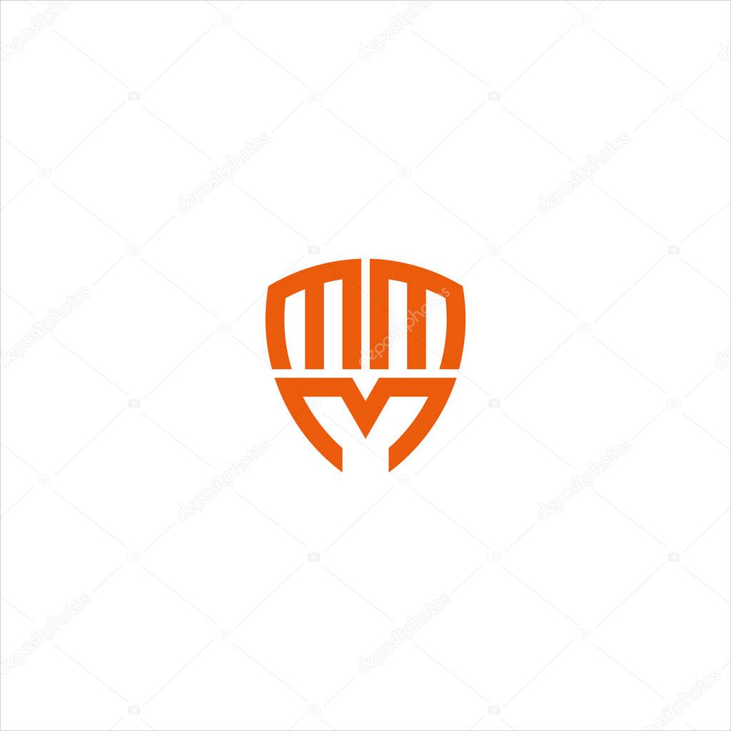 MMM Letter monogram Initial Logo Design Template Vector Illustration. MMM elegant and Professional icon desig