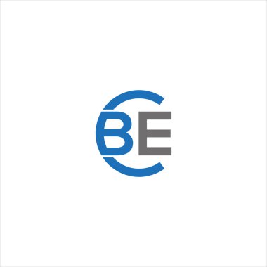 CBE Letter monogramı Eşsiz modern düz soyut logo tasarımı. CBE zarif ve Profesyonel simge dekoru
