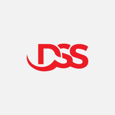 DS DSS Letter monogramı İlk Logo Tasarım Şablonu Vektör İlülasyonu. DS DSS zarif ve Profesyonel simge arzusu
