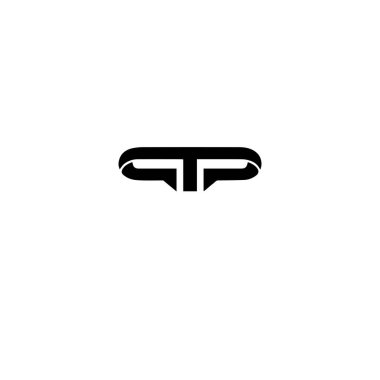 TPP Harf monogramı İlk Logo Tasarım Şablonu Vektör İllüstrasyonu. TPP zarif ve Profesyonel simge dekoru