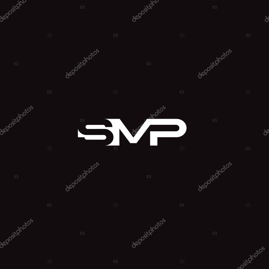 SMP Letter monogram Initial Unique modern flat abstract logo design. SMP elegant and Professional icon desig