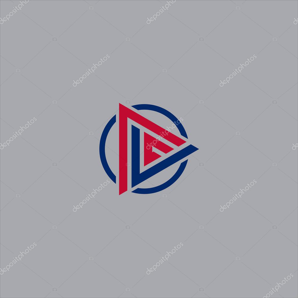 AVA VAA Letter monogram Initial flat Unique modern flat abstract logo design. AVA VAA elegant and Professional icon desig