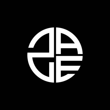ZAE logo ZAE simgesi ZAE vektörü ZAE monogram ZAE harfi ZAE minimalist ZAE üçgeni ZAE düz, modern düz soyut logo tasarımı
