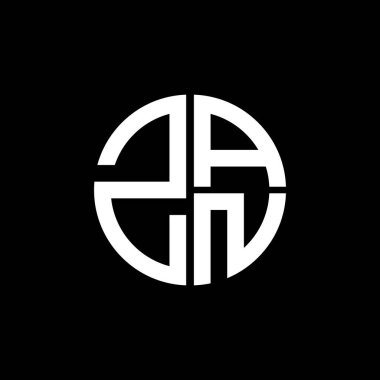 ZAN logosu ZAN simgesi ZAN vektörü ZAN harfi ZAN minimalist ZAN üçgeni ZAN yassı modern düz soyut logo tasarımı