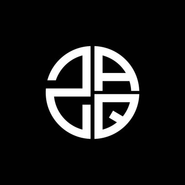 ZAQ logosu ZAQ simgesi ZAQ vektörü ZAQ harfi ZAQ minimalist ZAQ üçgeni ZAQ düz düz, modern, soyut logo tasarımı