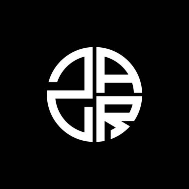 ZAR logosu ZAR ikonu ZAR vektörü ZAR harfi ZAR minimalist ZAR üçgeni düz düz modern düz soyut logo tasarımı