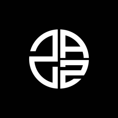 ZAZ logosu ZAZ ikonu ZAZ vektörü monogram ZAZ harfi ZAZ minimalist ZAZ üçgeni ZAZ düz, modern, soyut logo tasarımı