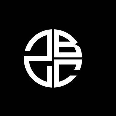 ZBC logosu ZBC simgesi ZBC vektörü ZBC harfi ZBC minimalist ZBC üçgeni düz düz modern düz soyut logo tasarımı