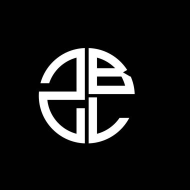 ZBL logosu ZBL simgesi ZBL vektörü ZBLletter ZBLLLÜçgeni ZBLtriangle ZBLflat Modern düz soyut logo tasarımı