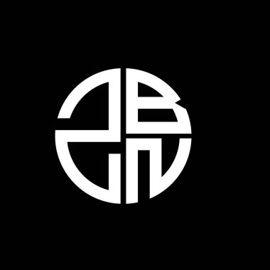 ZBN logosu ZBN simgesi ZBN vektörü ZBNN monogram ZBNminimalist ZBNtriangle ZBNflat Modern düz soyut logo tasarımı