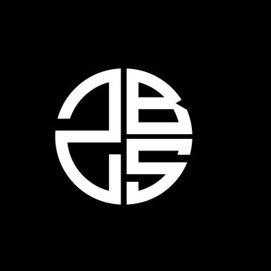 ZBS logosu ZBS ikonu ZBS monogram ZBSletter ZBSminimalist ZBStriangle ZBSflat modern düz soyut logo tasarımı