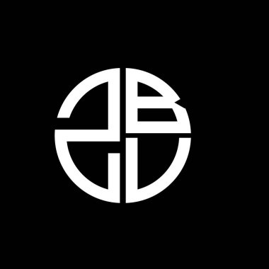 ZBV logosu ZBV simgesi ZBV vektörü ZBVV harfli ZBVVVV üçgeni ZBVVDüz Modern düz soyut logo tasarımı