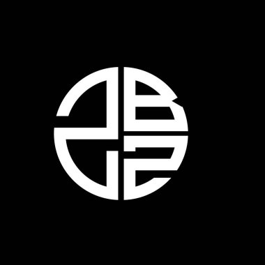 ZBZ logosu ZBZ simgesi ZBZ vektörü monogram ZBZZZZZZÜçgen ZBZflat düz modern düz soyut logo tasarımı