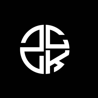 ZCK logosu ZCK simgesi ZCK monogram ZCKletter ZCKminimalist ZCKangle ZCKflat modern düz soyut logo tasarımı