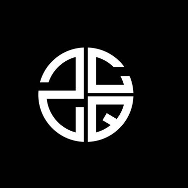 ZCQ logosu ZCQ simgesi ZCQ vektörü ZCQletter ZCQQimalist ZCQtriangle ZCQflat Modern düz soyut logo tasarımı