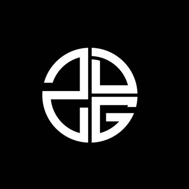 ZDG logosu ZDG vektörü ZDG monogram ZDGletter ZDGtriangle ZDGflat Eşsiz modern düz soyut logo tasarımı
