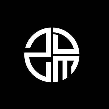 ZDM logosu ZDM simgesi ZDM vektörü ZDM monogram ZDMminimalist ZDMtriangle ZDMflat Modern düz soyut logo tasarımı