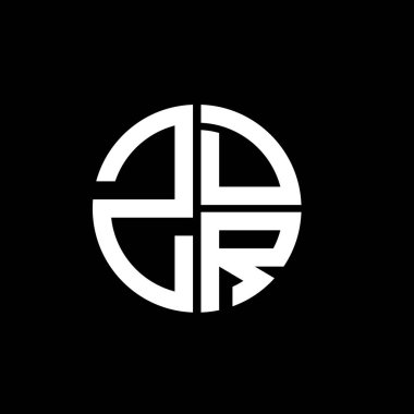 ZDR logo ZDR simgesi ZDR vektörü ZDRR monogram ZDRRRletter ZDRRRtriangle ZDRflat Modern düz soyut logo tasarımı