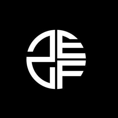 ZEF logosu ZEF vektörü ZEF monogram ZEFletter ZEFminimalist ZEFangle ZEFflat Modern düz soyut logo tasarımı