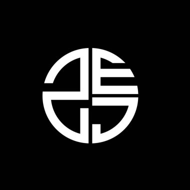 ZEJ logosu ZEJ ikonu ZEJ vektörü ZEJletter ZEJminimalist ZEJtriangle ZEJflat Modern düz soyut logo tasarımı