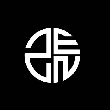 ZEN logo ZEN simgesi ZEN vektörü ZEN monogram ZENletter ZENminimalist ZENtriangle ZENflat Eşsiz modern düz soyut logo tasarımı
