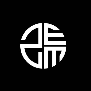 ZEM logosu ZEM simgesi ZEM vektörü ZEMharf Zemminimalist ZEMtriangle ZEMflat modern soyut logo tasarımı