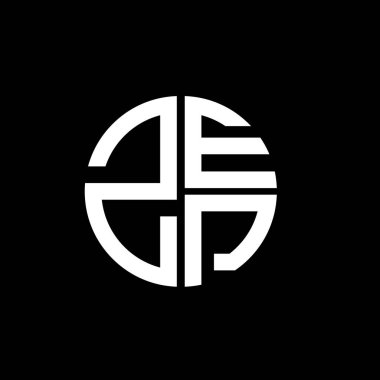 ZEP logosu ZEP simgesi ZEP monogram ZEPpletter ZEPminimalist ZEPtriangle ZEPflat Modern düz soyut logo tasarımı