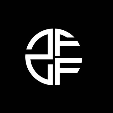 ZFE logosu ZFE simgesi ZFE vektörü ZFEletter ZFEminimalist ZFEtriangle ZFEflat Modern düz soyut logo tasarımı.