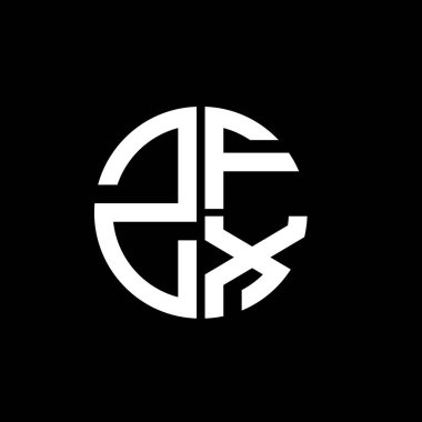 ZFX logosu ZFX simgesi ZFX vektörü ZFXharf ZFXXXXXXüçgeni ZFXDüz Modern düz soyut logo tasarımı