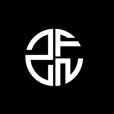 ZFN logosu ZFN simgesi ZFN vektörü ZFNN monogram ZFNminimalist ZFNangle ZFNflat modern düz soyut logo tasarımı