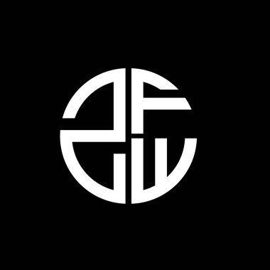 ZFW logosu ZFW simgesi ZFW vektörü ZFWWharfli ZFWminimalist ZFWWWangle ZFWflat modern düz soyut logo tasarımı