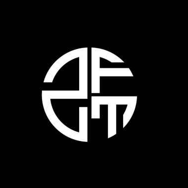 ZFT logosu ZFT simgesi ZFT vektörü ZFTletter ZFTminimalist ZFTtriangle ZFTflat Modern düz soyut logo tasarımı