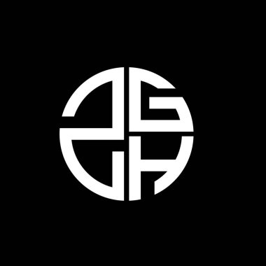 ZGH logosu ZGH ikonu ZGH vektörü ZGH monogram ZGHminimalist ZGHtriangle ZGHtriangle ZGHflat Eşsiz modern düz soyut logo tasarımı