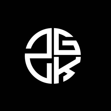 ZGK logo ZGK simgesi ZGK vektörü ZGK monogram ZGKletter ZGKminimalist ZGKtriangle ZGKflat Modern düz soyut logo tasarımı
