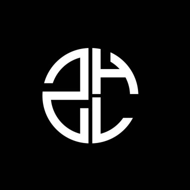 ZHL logosu ZHL simgesi ZHL vektörü ZHLletter ZHLminimalist ZHLtriangle ZHLflat Modern düz soyut logo tasarımı