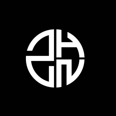ZHN logosu ZHN simgesi ZHN vektörü ZHN monogram ZHNminimalist ZHNtriangle ZHNflat Modern düz soyut logo tasarımı