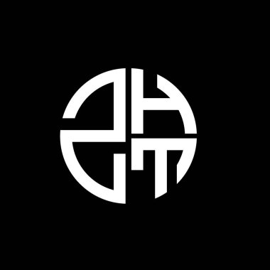 ZHT logosu ZHT simgesi ZHT vektörü ZHTletter ZHTMinimalist ZHTtriangle ZHTflat Modern düz soyut logo tasarımı