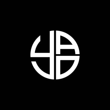 YAO logosu YAO simgesi YAO vektörü YAO monogram YAO harfi YAO minimalist YAO üçgeni YAO düz, modern düz, soyut logo tasarımı