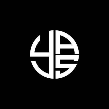YAS logosu YAS simgesi YAS vektörü YAS monogram YAS harfi YAS minimalist YAS üçgeni YAS yassı modern düz soyut logo tasarımı