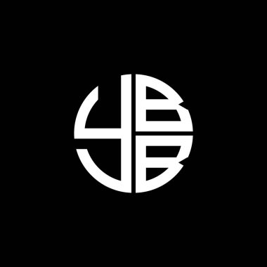 YBB logosu YBB simgesi YBB vektörü YBB harfi YBB minimalist YBB üçgeni YBB düz düz modern düz soyut logo tasarımı