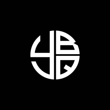 YBQ logosu YBQ simgesi YBQ vektörü YBQ harfi YBQ minimalist YBQ üçgeni YBQ düz düz modern düz soyut logo tasarımı