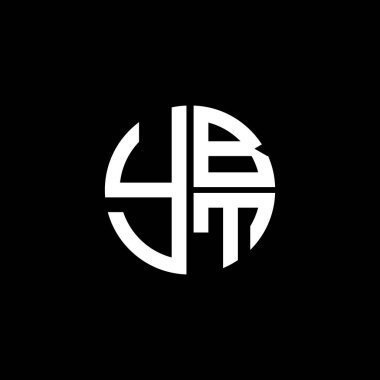 YBT logosu YBT simgesi YBT vektörü YBT harfi YBT minimalist YBT üçgeni YBT düz düz modern düz soyut logo tasarımı