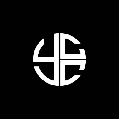 YCC logosu YCC simgesi YCC vektörü monogram YCC harfi YCC minimalist YCC üçgeni YCC yassı modern düz soyut logo tasarımı