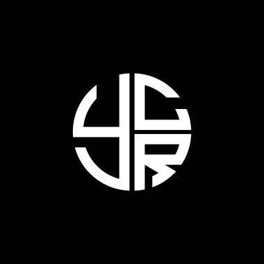 YCR logo YCR simgesi YCR vektörü YCR monogram YCR harfi YCR minimalist YCR üçgeni YCR düz düz, modern düz, soyut logo tasarımı